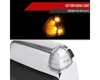 Spec-D Chrome Power Heated Towing Mirrors w/ Clear Lens LED Turn Signal – Image 7