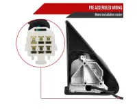 Spec-D Chrome Power Heated Towing Mirrors w/ Clear Lens LED Turn Signal – Image 6