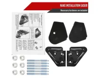 Spec-D Chrome Power Heated Towing Mirrors w/ Clear Lens LED Turn Signal – Image 4