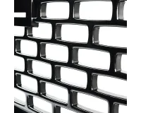 Spec-D Glossy Black ABS Denali Style Mesh Grille – Image 4
