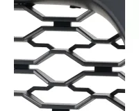 Spec-D Matte Black ABS Rebel Style Honeycomb Mesh Grille – Image 6