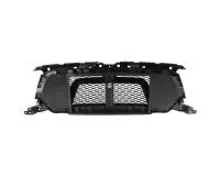 Spec-D Matte Black ABS Rebel Style Honeycomb Mesh Grille – Image 4