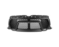 Spec-D Matte Black ABS Rebel Style Honeycomb Mesh Grille – Image 3
