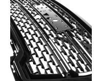 Spec-D Glossy Black ABS Mesh Grille – Image 2