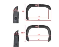 Spec-D Textured Rivet Style Fender Flares – Image 6
