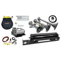 Kleinn Bolt-on System w/730 Triple Train Horn w/Spare Tire Location Horn Mount – Image 1