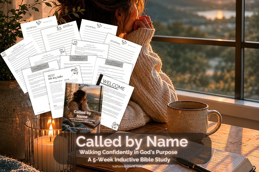 Called by Name Bible Study | 5-Week Purpose, Confidence Workbook (Printable PDF) – Image 1
