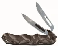 Havalon Piranta Stag Folding Hunting Knife 2.75" Black South Africa – Image 2