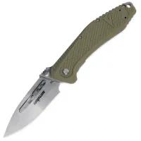 Havalon EDC Redi-Lock Assisted Folding Knife – Green, 3" – Image 1