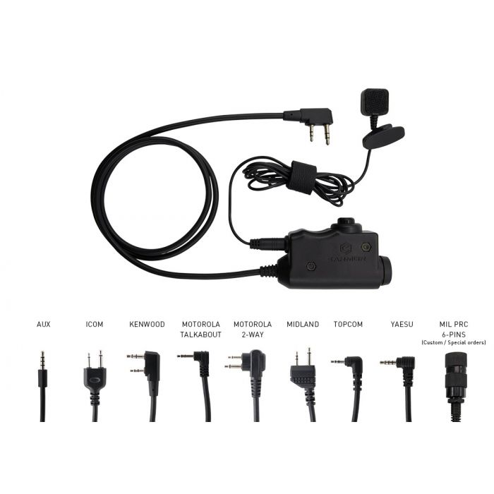 Earmor M52 PTT Switch – 3.5mm AUX – Image 2