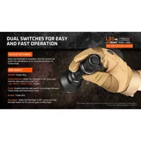 ACEBEAM L35 2.0 Tactical Flashlight, 5000 Lumens, 650m – Image 7