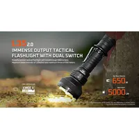 ACEBEAM L35 2.0 Tactical Flashlight, 5000 Lumens, 650m – Image 9