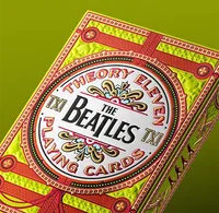 Theory11 The Beatles Playing Cards – Green Edition – Image 2