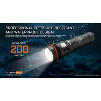Acebeam D20 2.0 Dive Light — 2200 Lumens / 200m Depth Rated – Image 4