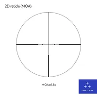 Delta Optical Titanium HD 1.5-9x45 2D Riflescope – Image 4