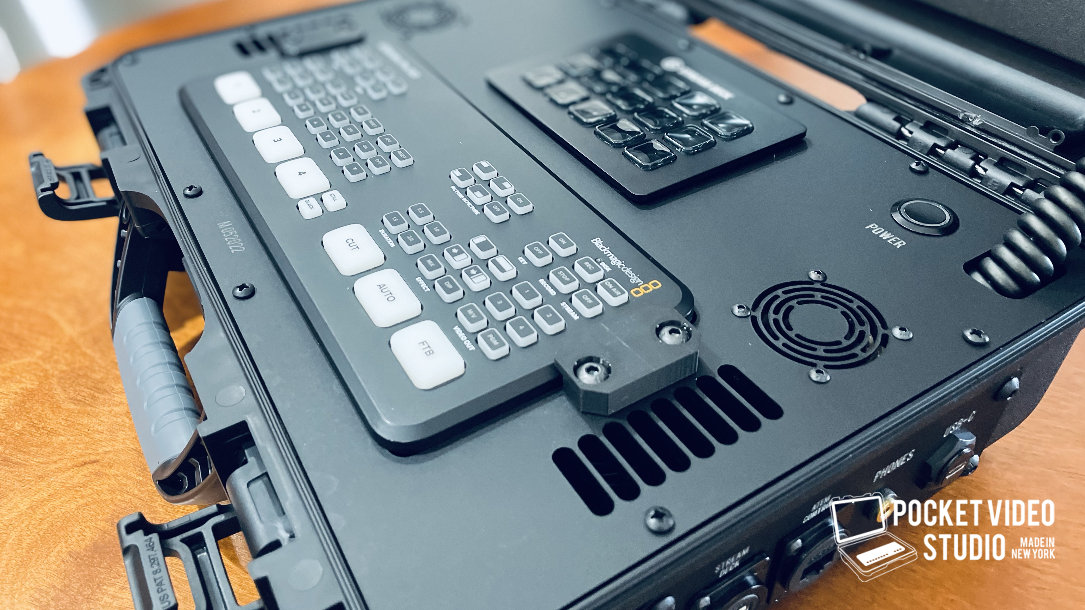ATEM MINI CASE M052022 OUTSIDE PORTS - STREAM DECK module – Image 4