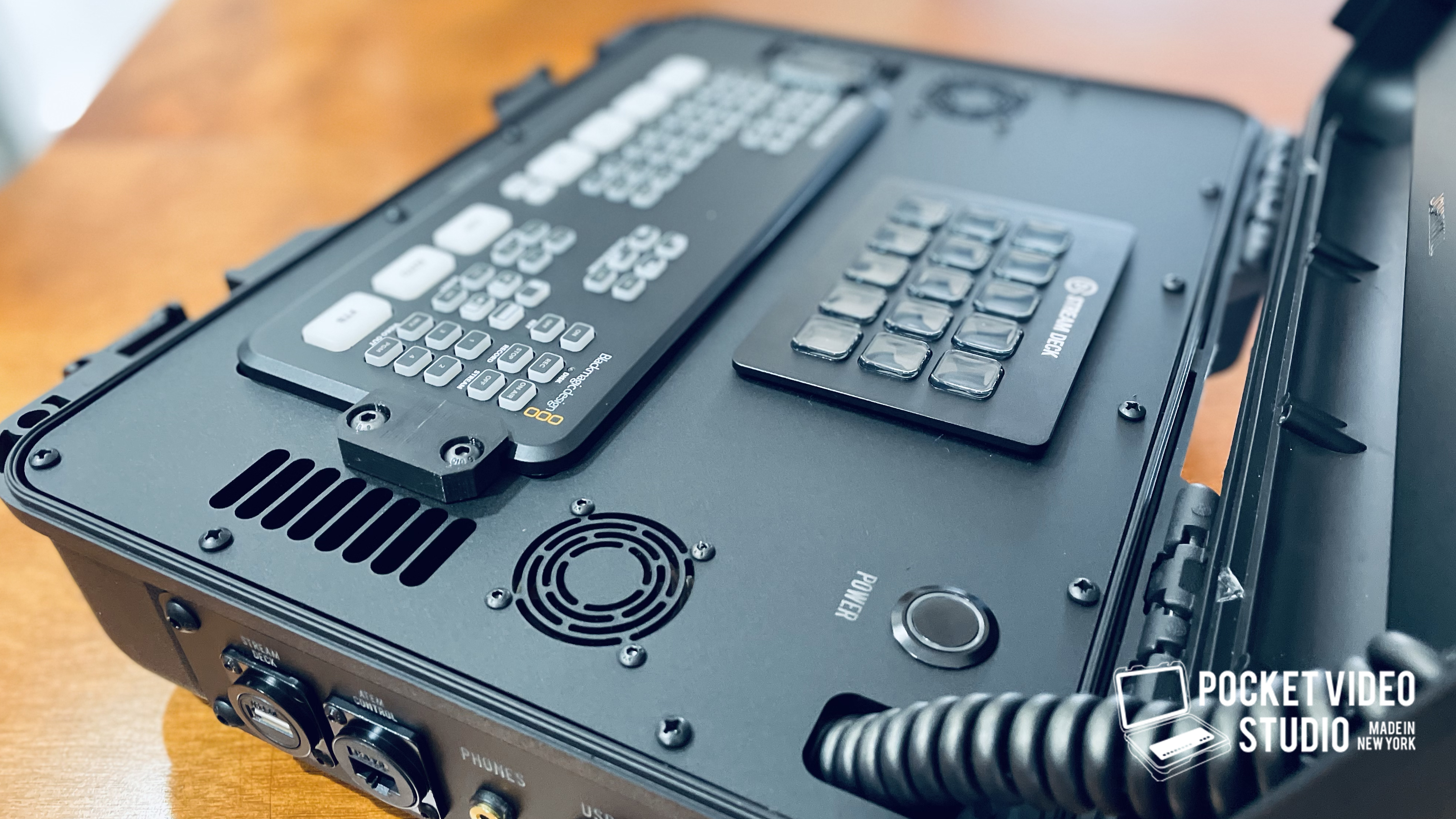 ATEM MINI CASE M052022 OUTSIDE PORTS - STREAM DECK module – Image 6