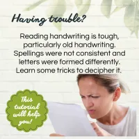 How to Read Old Handwriting – Image 3