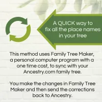 Standardizing Place Names on Ancestry with Family Tree Maker – Image 4