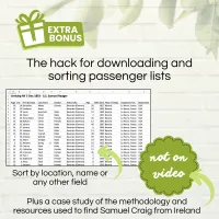 Finding the RIGHT Immigration Records, plus a HACK for Downloading and Sorting Passenger Lists – Image 3