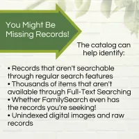 The FamilySearch Catalog: Where the REAL Wealth is Hidden – Image 4