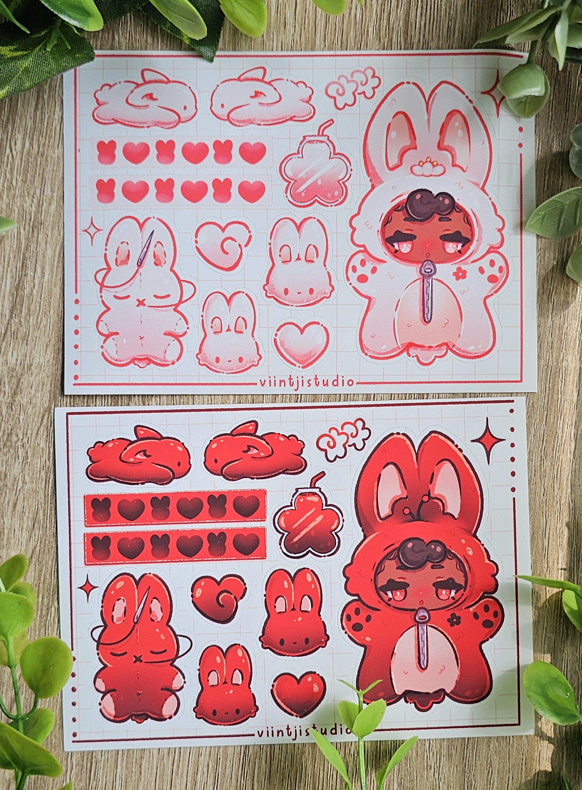 Saku & Lily Mini Sticker Sheet – Image 5