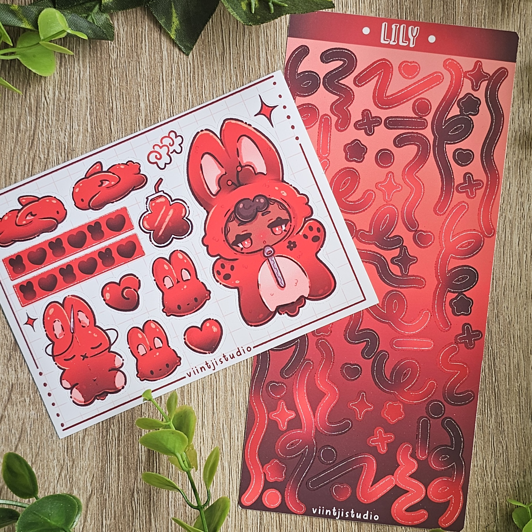 Saku & Lily Mini Sticker Sheet – Image 8