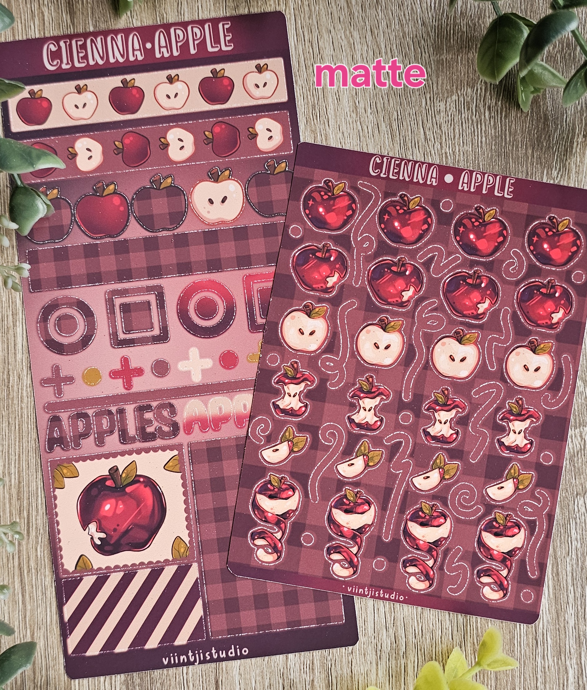 Cienna Apple Deco & Apple Sticker sheets – Image 3