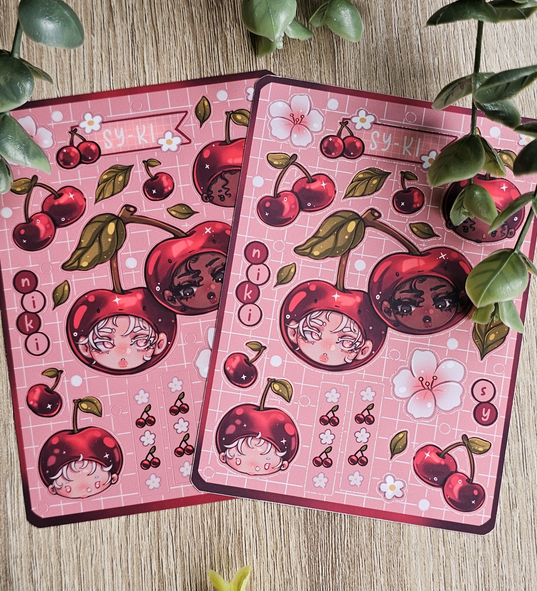 Synnyd Sy-Ki Cherry Sticker Sheet – Image 4