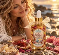 Saffron & Rose with Frankincense Radiance Oil – Image 1