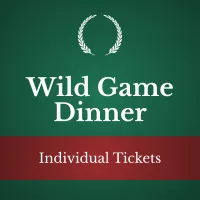 Wild Game Dinner - Single Ticket – Image 1