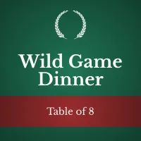 Wild Game Dinner - Table of 8 – Image 1