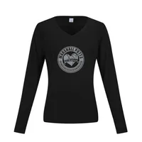 Dark Grey Long Sleeve Women’s – Band Logo – Image 1