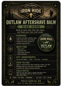 Outlaw Aftershave Balm - Subscribe & Save 10% – Image 2