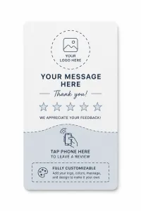 Custom Review Card – Image 1