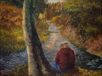 Boy by the Creek – Image 1