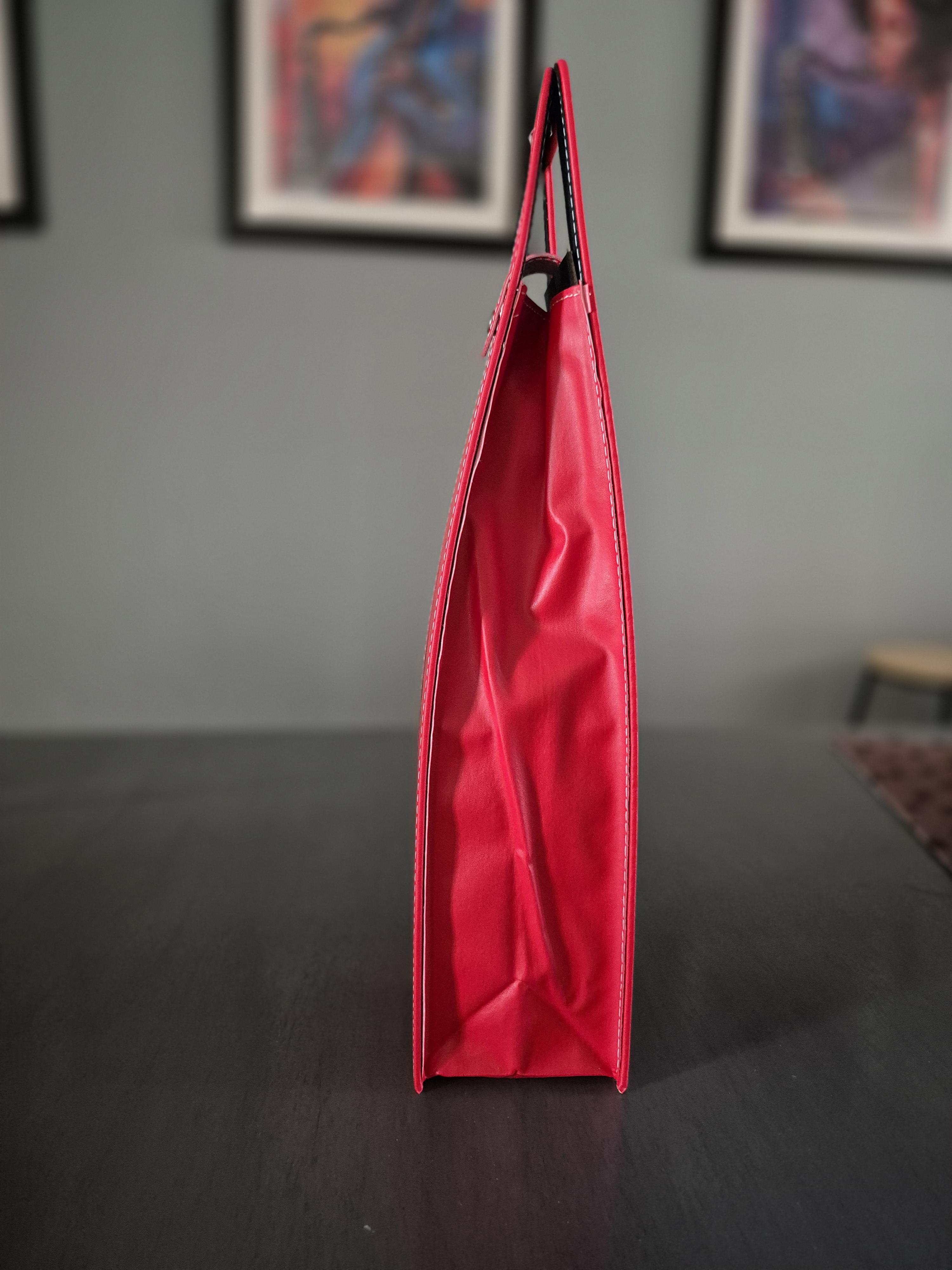 Custom Engraved Leather Wine Bag – Image 6