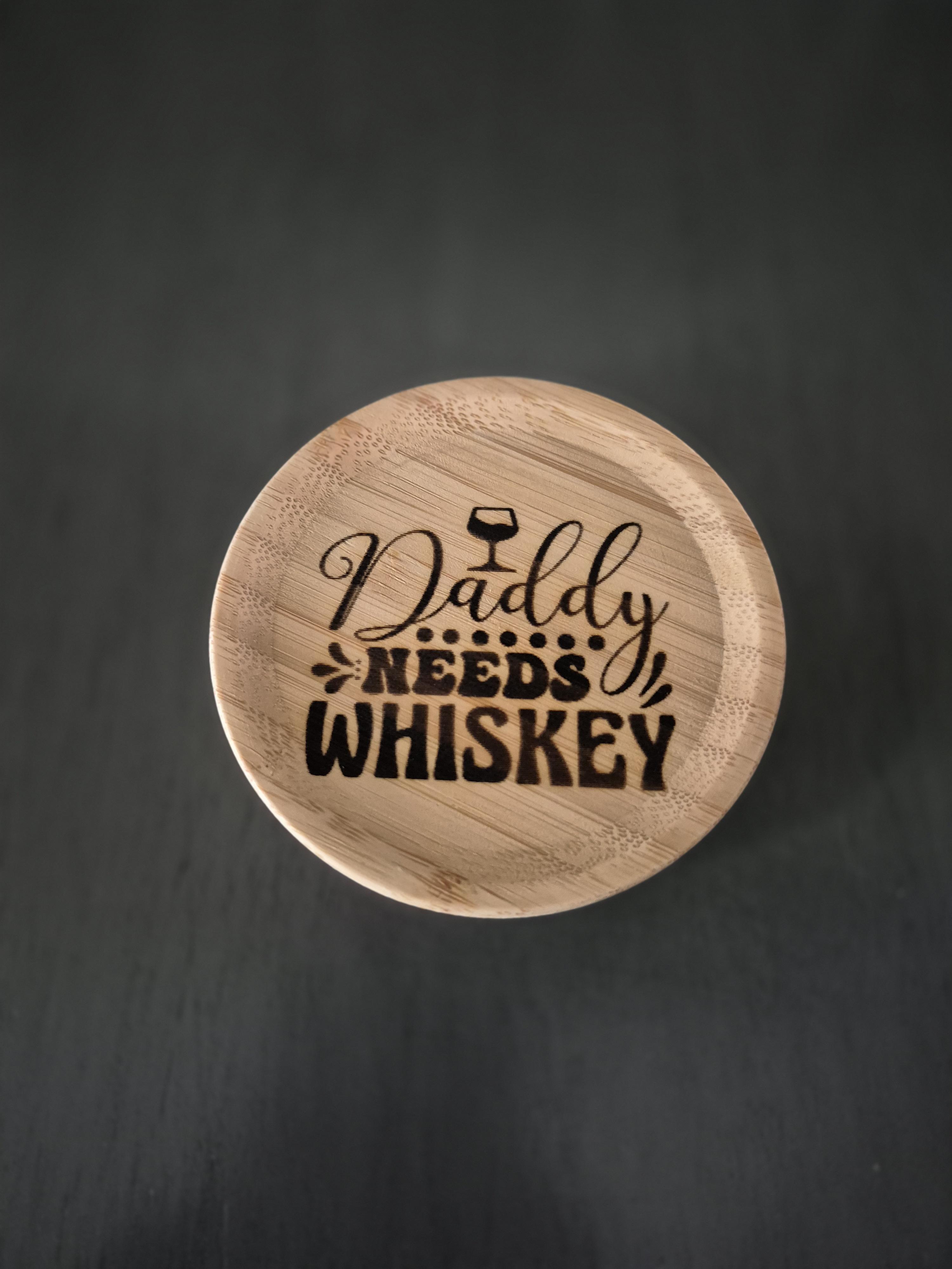 Custom Engraved Wood Glass Toppers – Image 9