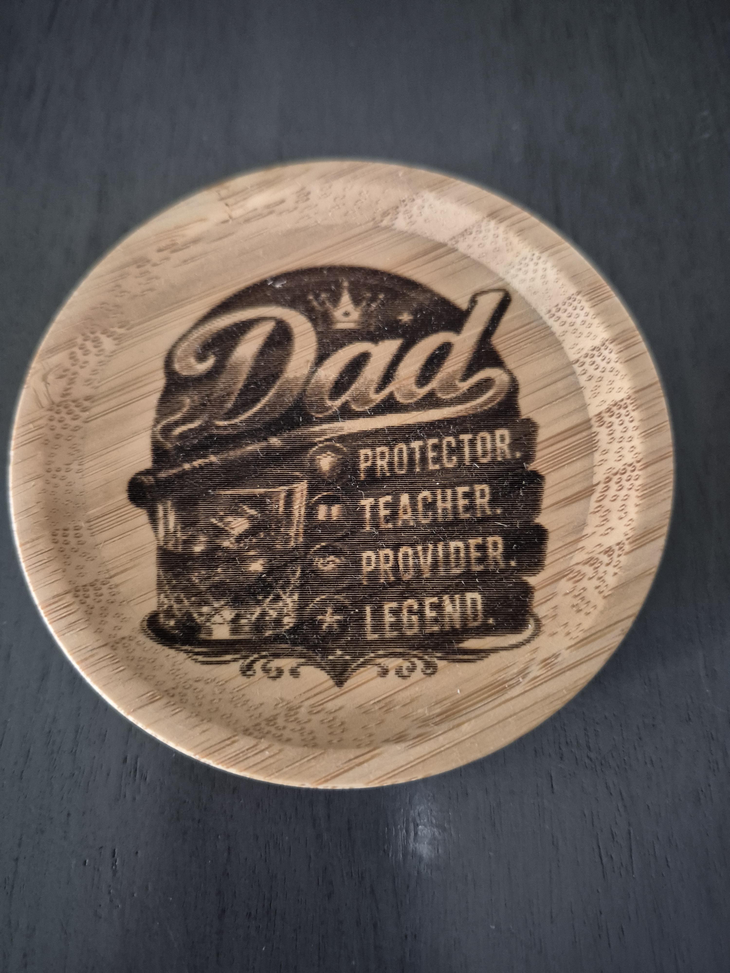 Custom Engraved Wood Glass Toppers – Image 10