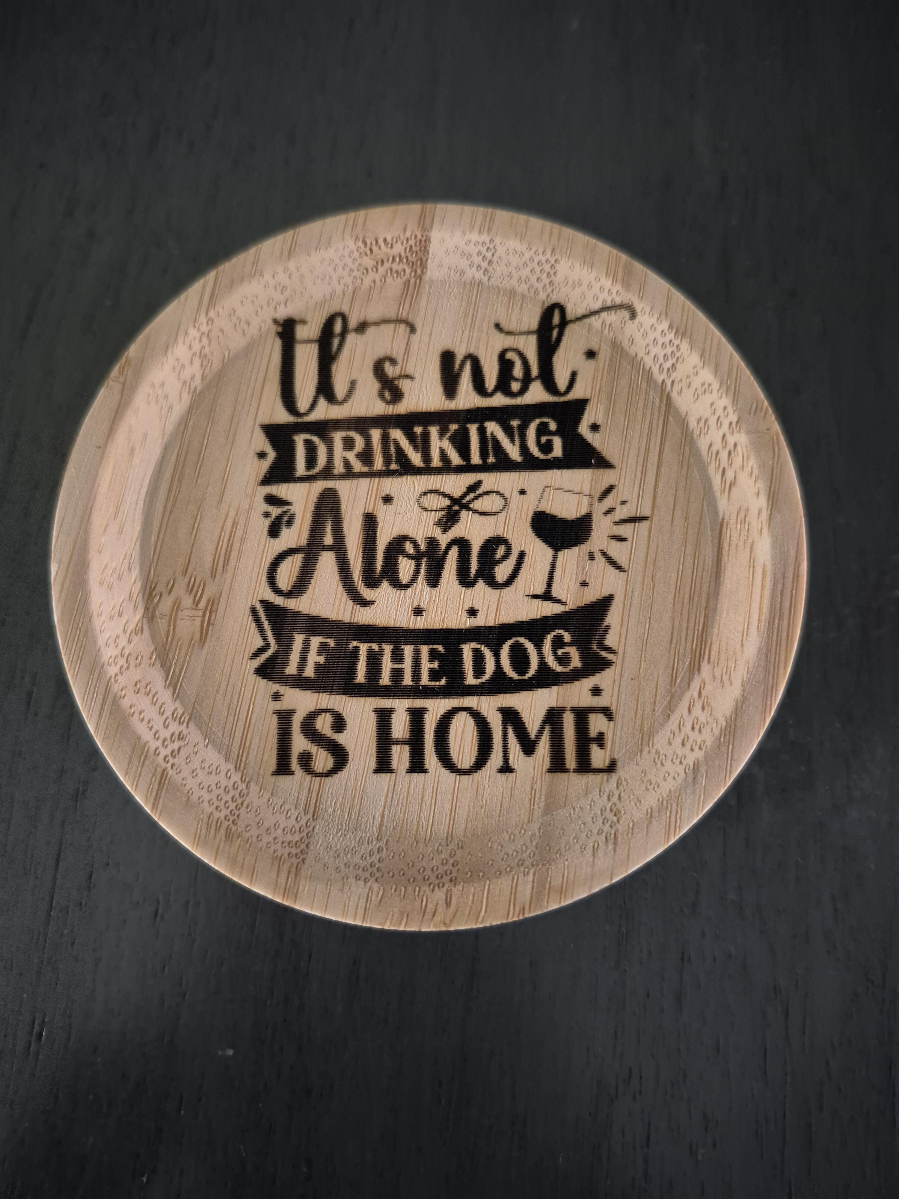 Custom Engraved Wood Glass Toppers – Image 6