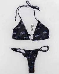 Team Alpha Posing Bikini Top (Navy/Blue) – Image 1