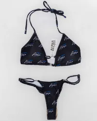 Competition/Posing Practice Bikini Bottoms (Navy/Blue) – Image 2