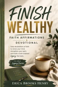 Finish Wealthy: Faith Affirmations & Devotional  (Paperback) – Image 2