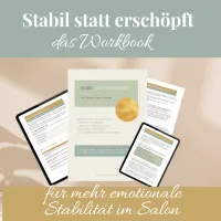 Stabil im Salon statt erschöpft Workbook - der Friseur & Team Kompass – Bild 1