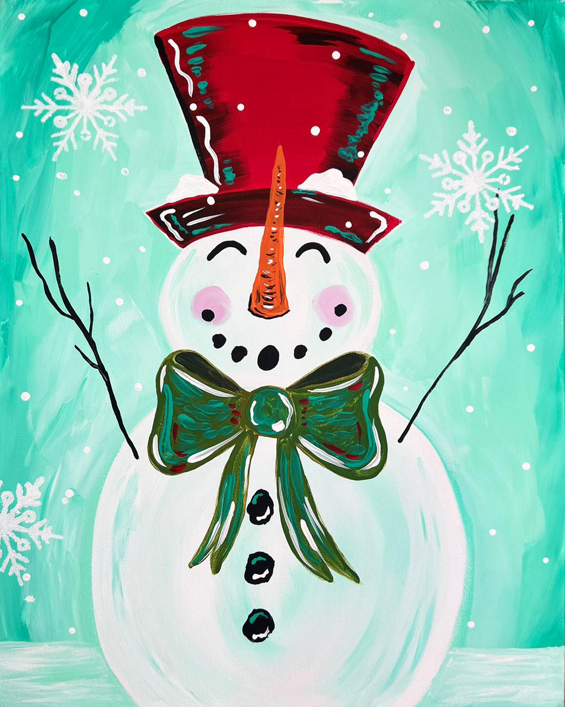 Holiday Snowman – Image 1