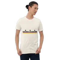 Electric Soul Machine Three Stars Tee - Natural – Image 5