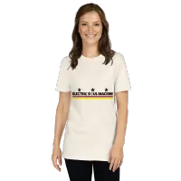Electric Soul Machine Three Stars Tee - Natural – Image 8
