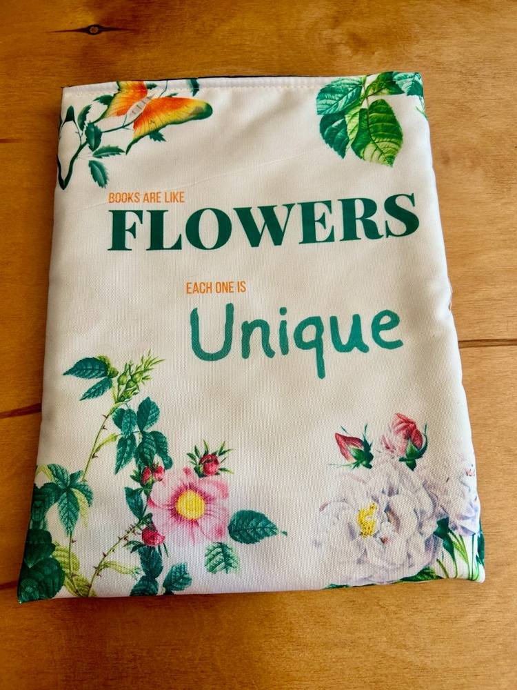 Floral Book Sleeve – Image 2