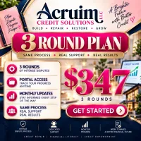 3-Round Credit Repair Plan — $347 – Image 1