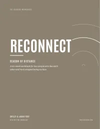 Reconnect — A Season of Distance – Image 1